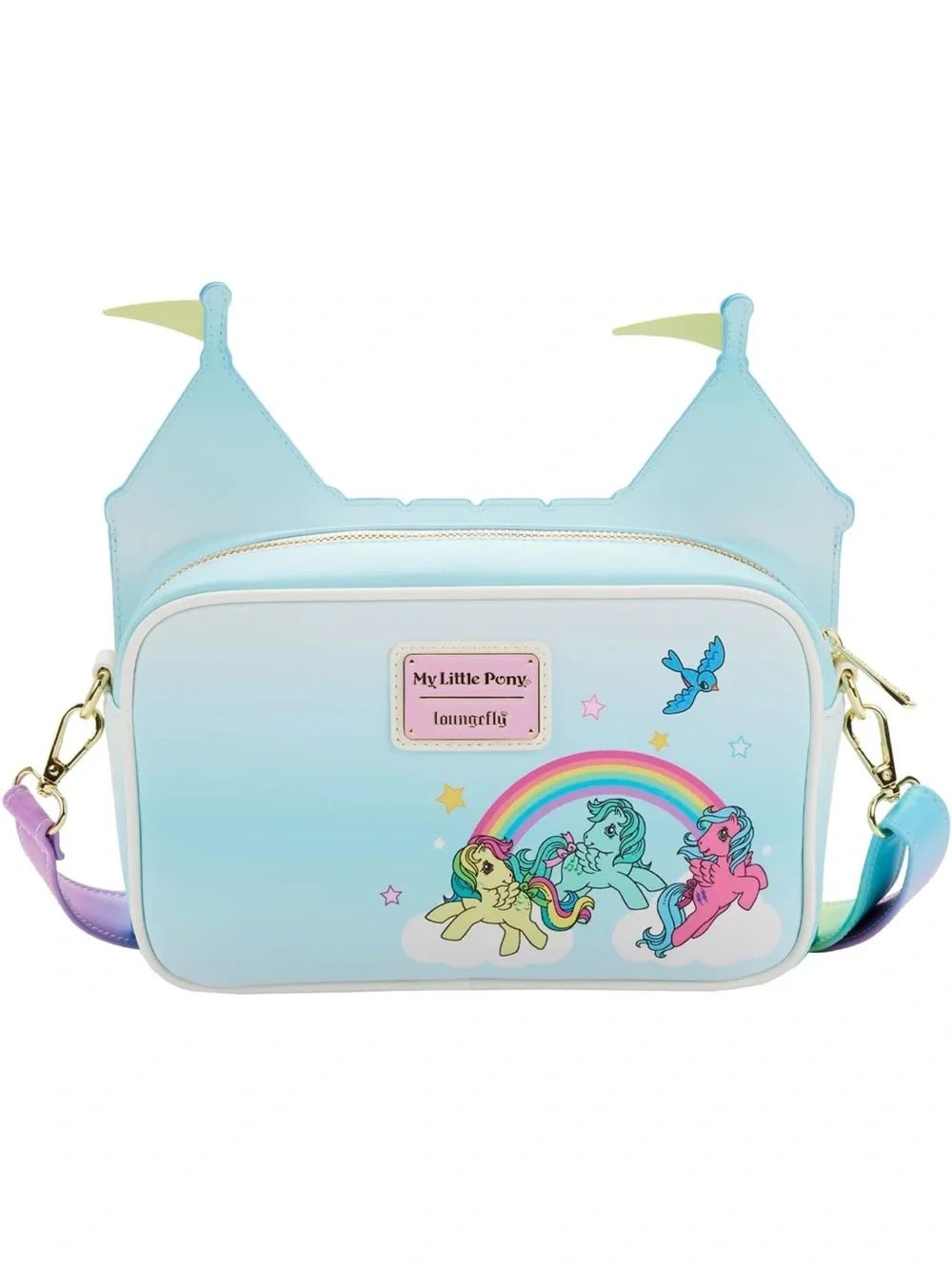 Loungefly Hasbro My Little Pony Castle Cross Body Bag
